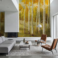 Aspen Birches Mural Wallpaper - room preview 04