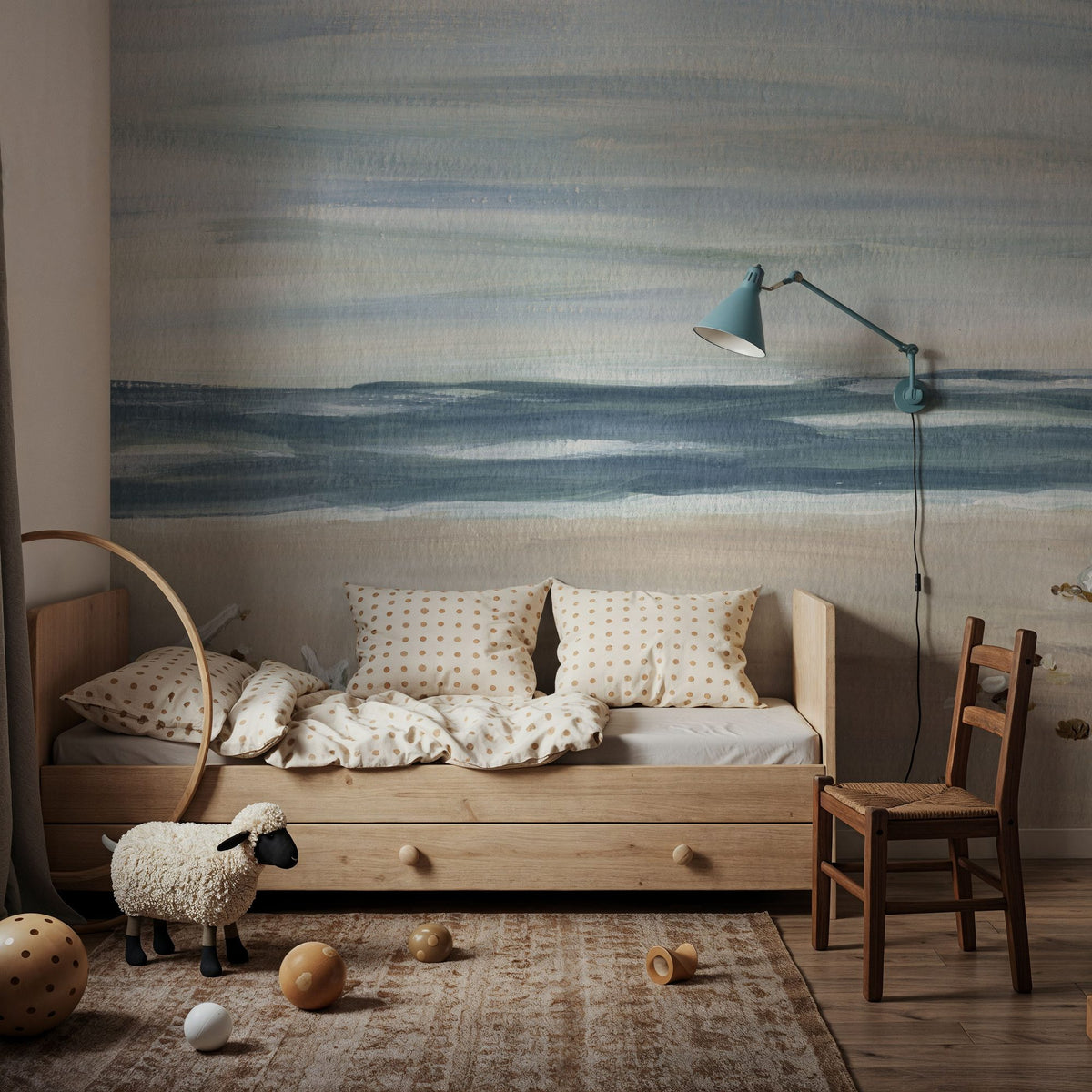 Shells by the Shore Mural Wallpaper - room preview 04