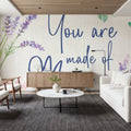 Fresh Floral IV Mural Wallpaper - room preview 04