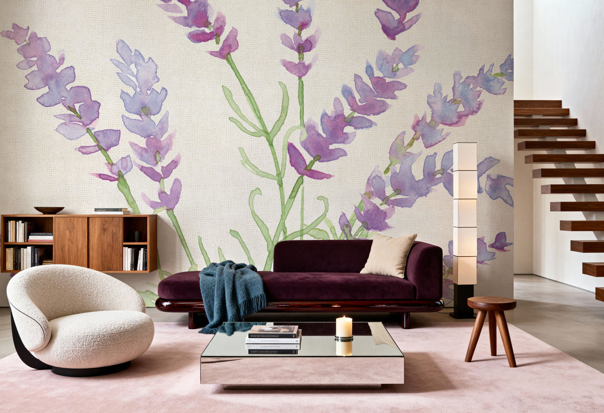 Fresh Floral VII Mural Wallpaper - room preview 04