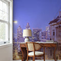 Twilight Pyramid Mural Wallpaper - room preview 04