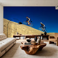 Mountain Trail Ascent Mural Wallpaper - room preview 04