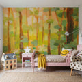Forest Light I Mural Wallpaper - room preview 04