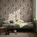 Chaffinchs and Apples Mural Wallpaper - room preview 04