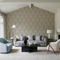 Ludovici Pattern, Bone Mural Wallpaper - room preview 04