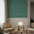 Woodland Drops Tropical Green Mural Wallpaper - room preview 04
