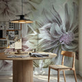 Focus on the Dahlia Mural Wallpaper - room preview 04