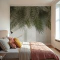Home Grown Palms Mural Wallpaper - Neutral Tone - room preview 04