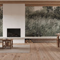 Meadow Whisper, Pine Green Mural Wallpaper - room preview 04