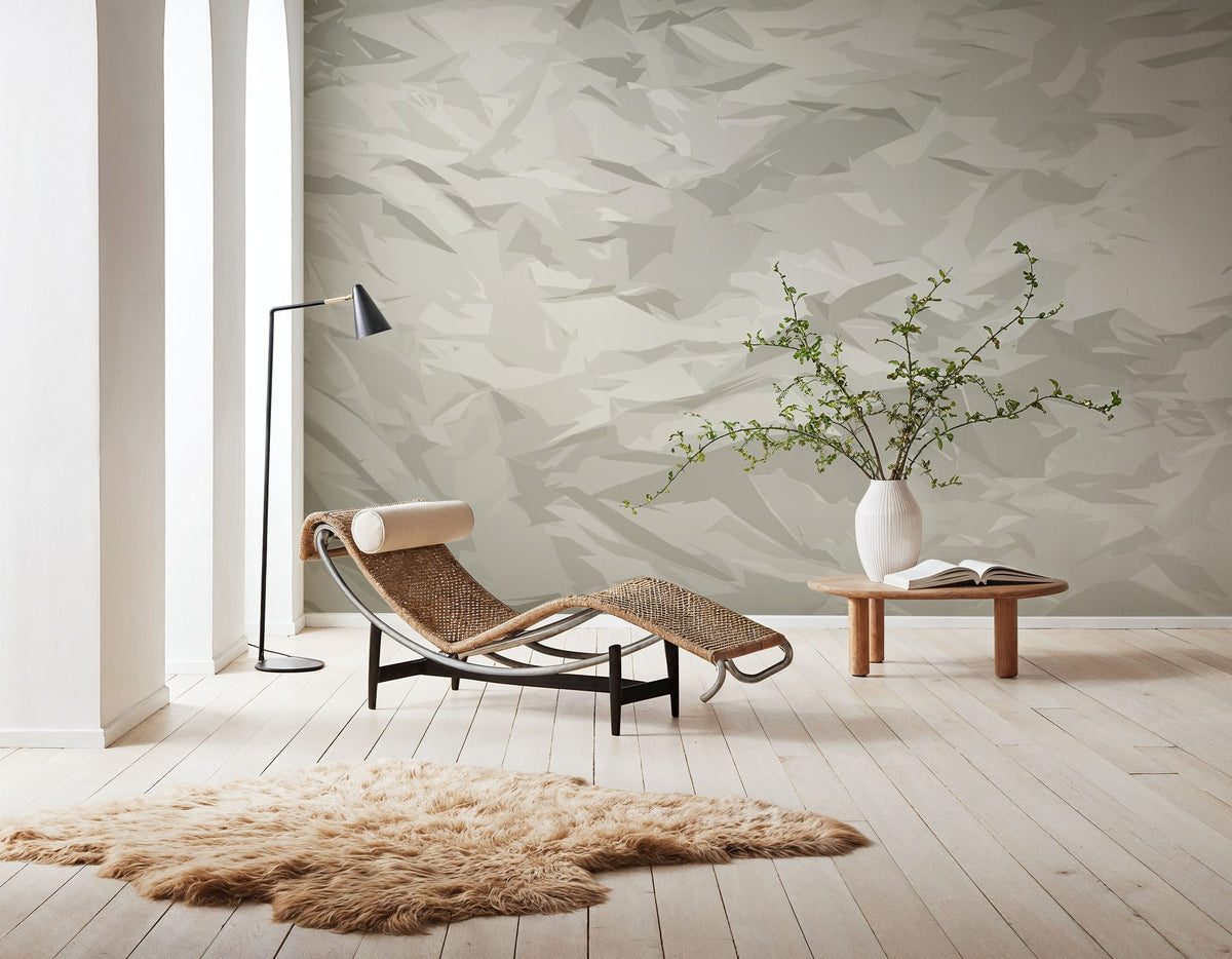 Origami Mountains Mural Wallpaper - room preview 04