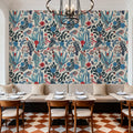 Wonderland Birds, Light Mural Wallpaper - room preview 04