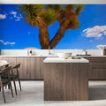 Joshua Tree Blue X Mural Wallpaper - room preview 04