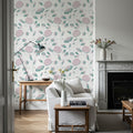 Mysterious Peony Mural Wallpaper - room preview 04