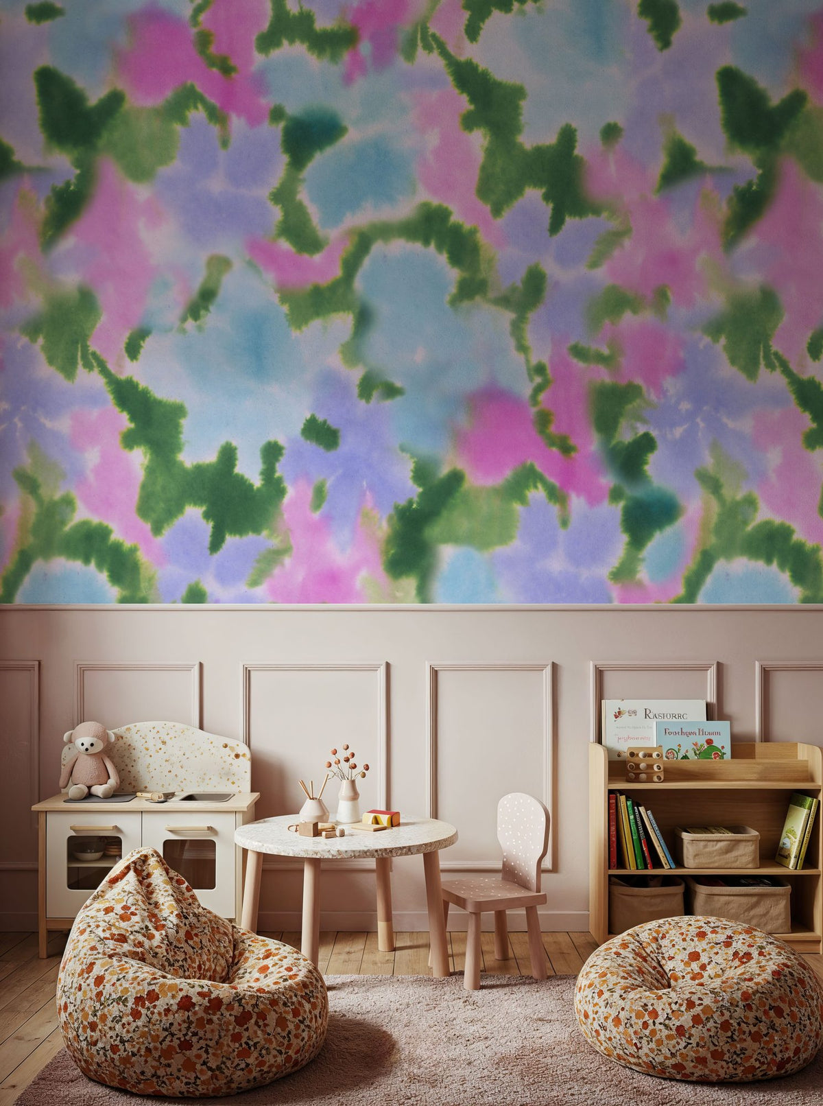 Cloud Burst Mural Wallpaper - room preview 04