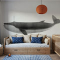 Fin Whale Mural Wallpaper - room preview 04