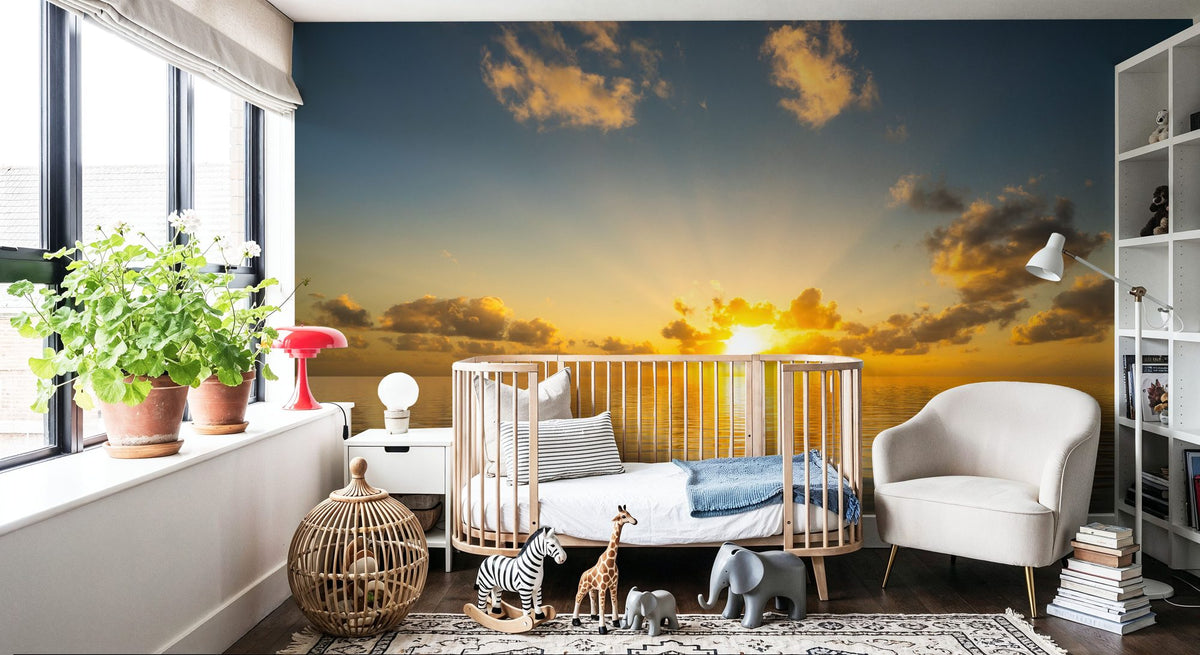 The Sunset Mural Wallpaper - room preview 04
