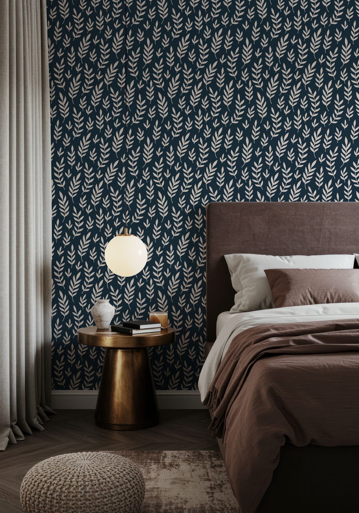 Foliage of Dashwood Mural Wallpaper - room preview 04