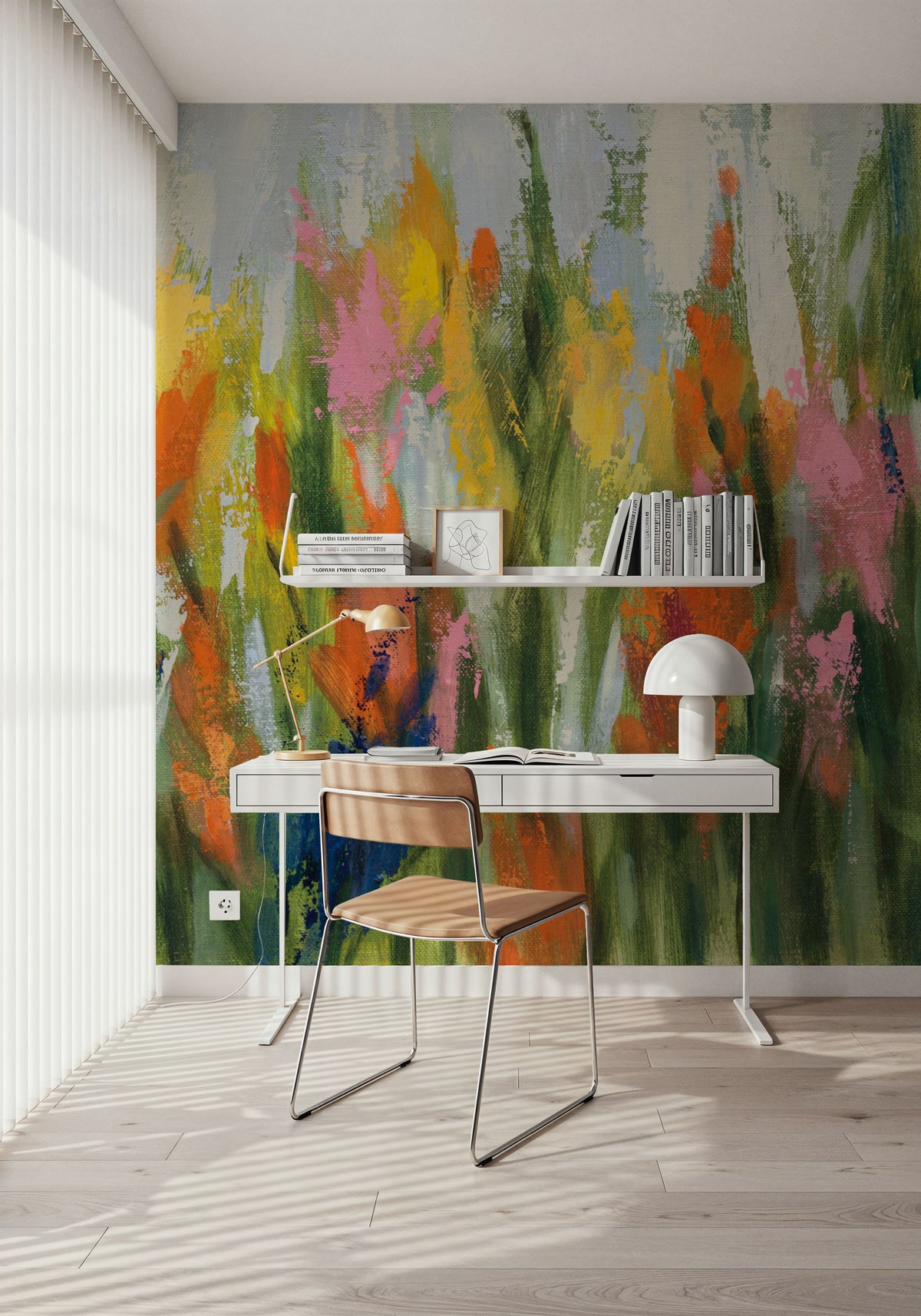 Early Summer Bloom II Mural Wallpaper - room preview 04