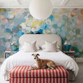 Dot Loop Mural Wallpaper - room preview 04