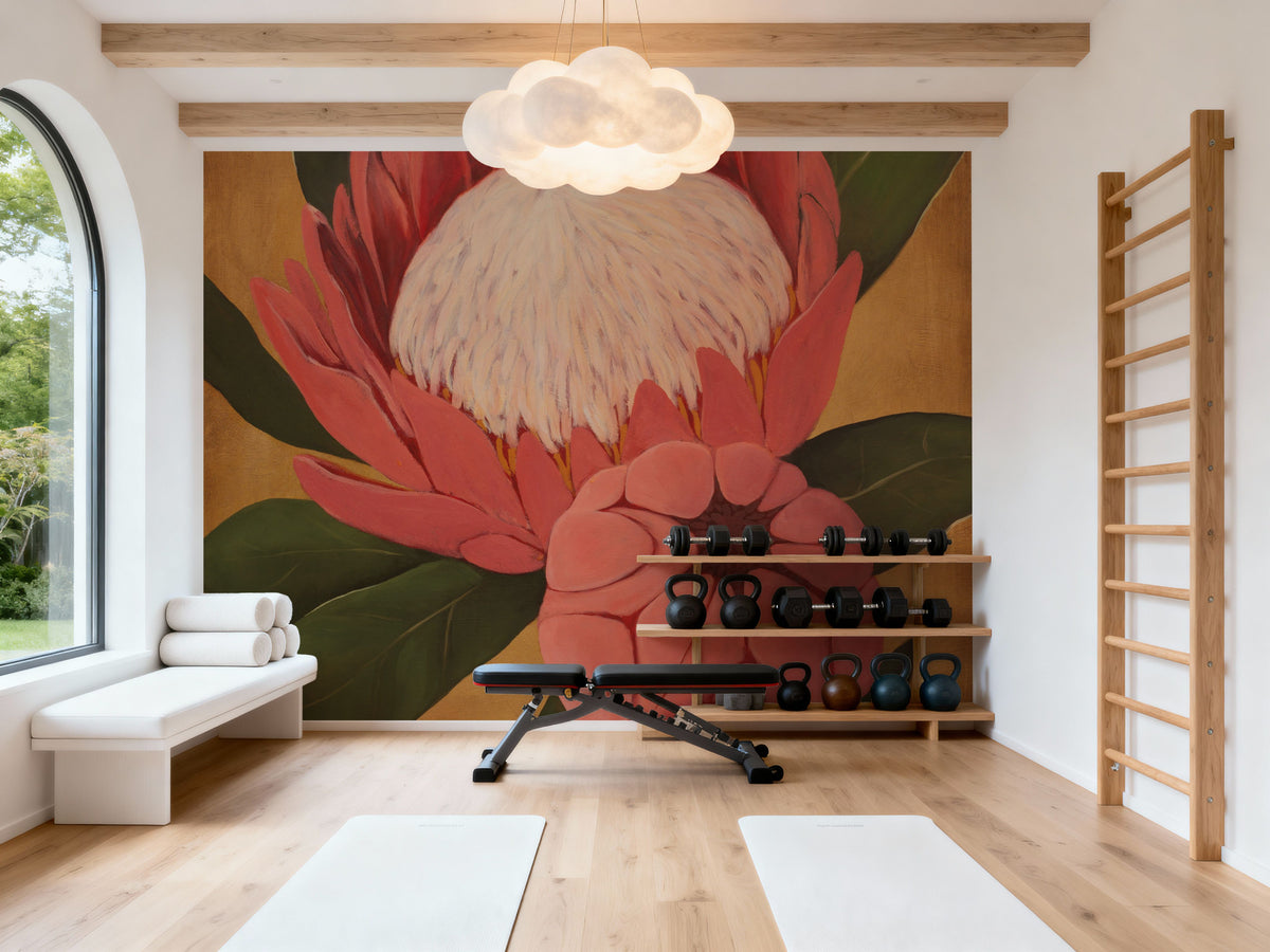 Bloomed Mural Wallpaper - room preview 04