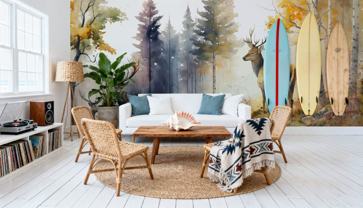 Kings of the Forest Mural Wallpaper - room preview 04
