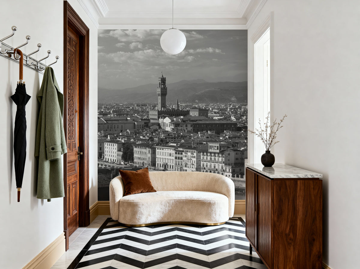 Timeless Cityscape Mural Wallpaper - room preview 04