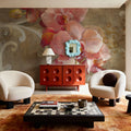 Pink Orchid Mural Wallpaper - room preview 04