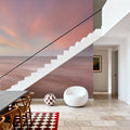 Pink Sky At Night Mural Wallpaper - room preview 04