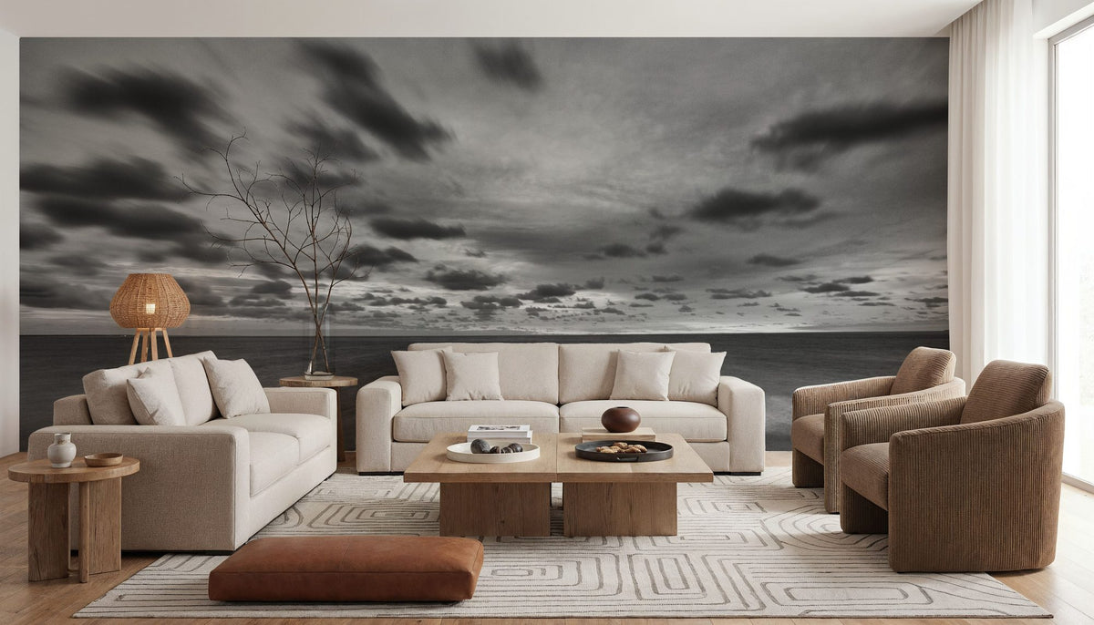 Endless Ocean Mural Wallpaper - room preview 04
