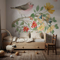 Soft Meadow IV Mural Wallpaper - room preview 04
