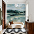 Clouds Incoming Mural Wallpaper - room preview 04