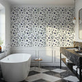 Soft Blue Flowers Mural Wallpaper - room preview 04
