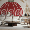 Holiday Form VIII Color Mural Wallpaper - room preview 04