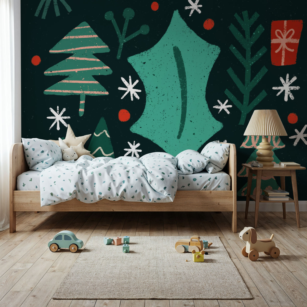Warm Wishes II Mural Wallpaper - room preview 04