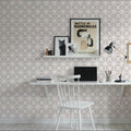 Zelij Starry Map Mural Wallpaper - room preview 04