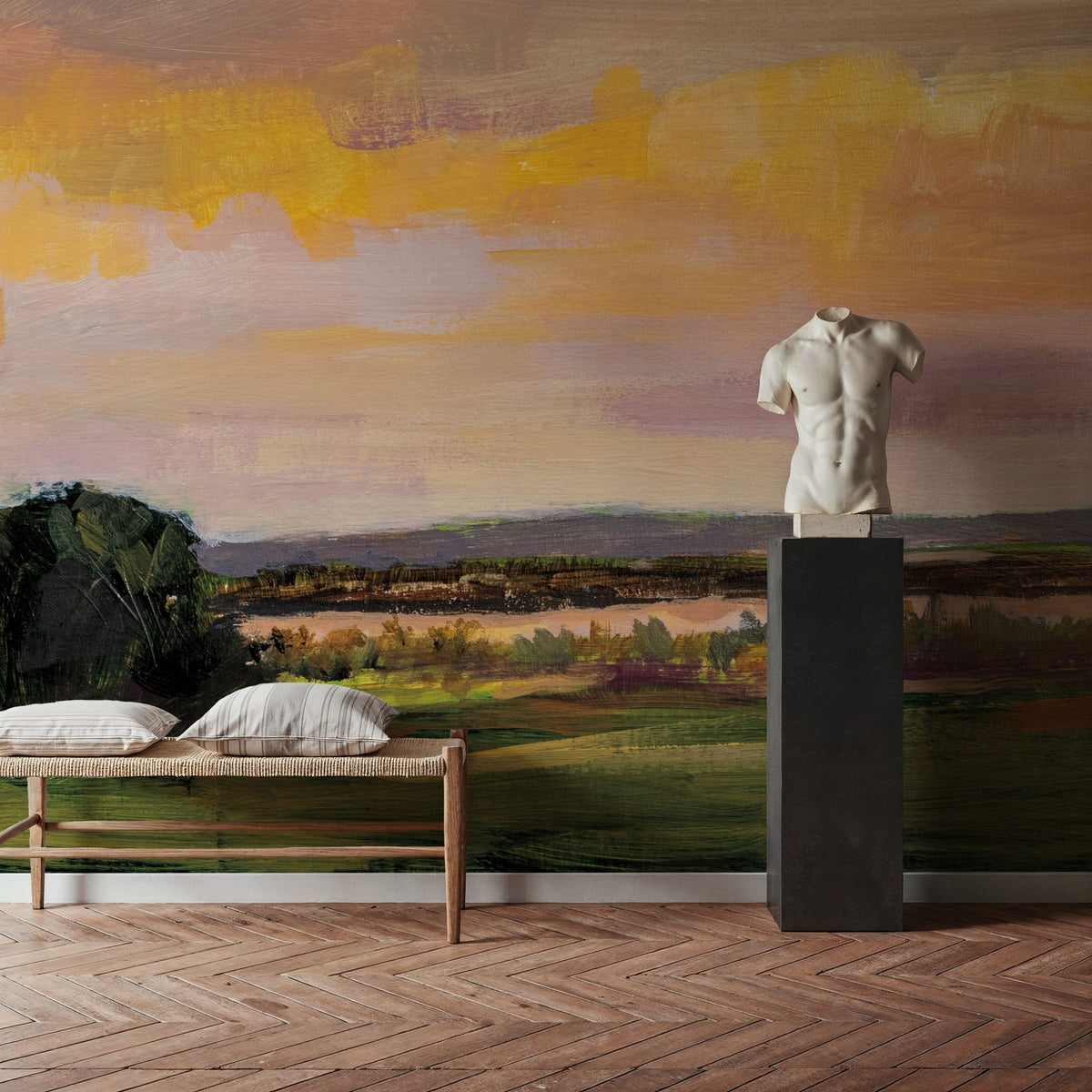 Mesa Dusk Mural Wallpaper - room preview 04