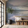 Bay Clouds Reflections Mural Wallpaper - room preview 04