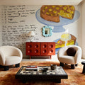 My Apple Pie Recipe Mural Wallpaper - room preview 04