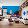 Capitol Sunset Mural Wallpaper - room preview 04