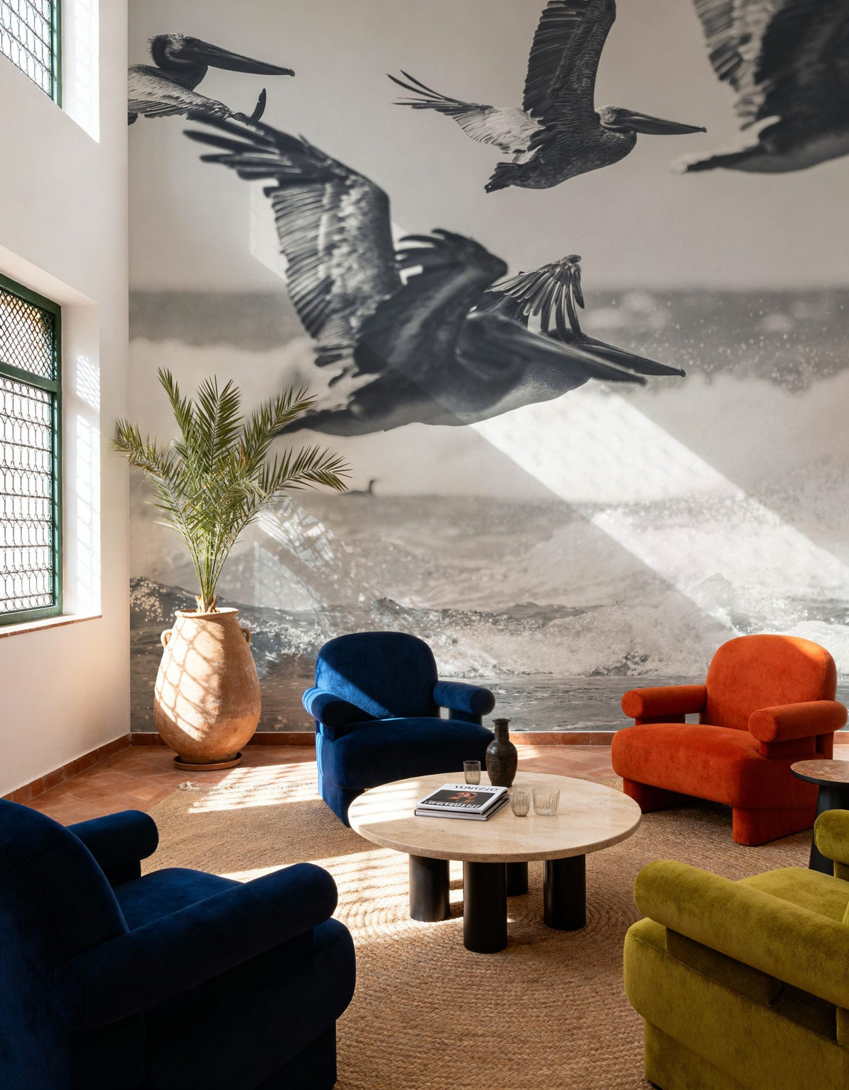 Pelican Beach Mural Wallpaper - room preview 04