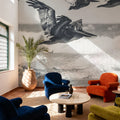 Pelican Beach Mural Wallpaper - room preview 04
