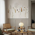 Straw Field Mural Wallpaper - room preview 04