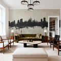 Ottowa Canada Skyline Concrete Mural Wallpaper - room preview 04