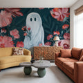 Ghost Among the Flowers Mural Wallpaper - room preview 04