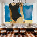 Mallorca Girl One Piece Mural Wallpaper - room preview 04