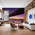 Golden Hour Bridge Mural Wallpaper - room preview 04