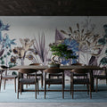 Field of Dreams Blue Mural Wallpaper - room preview 04