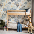 Polar Bears & Clouds Mural Wallpaper - room preview 04