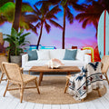 South Beach Lights Mural Wallpaper - room preview 04