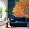 Floral Drama XI Mural Wallpaper - room preview 04